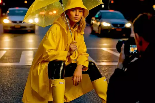 How have wellies evolved from practical necessity to fashion statement (Image: AI)