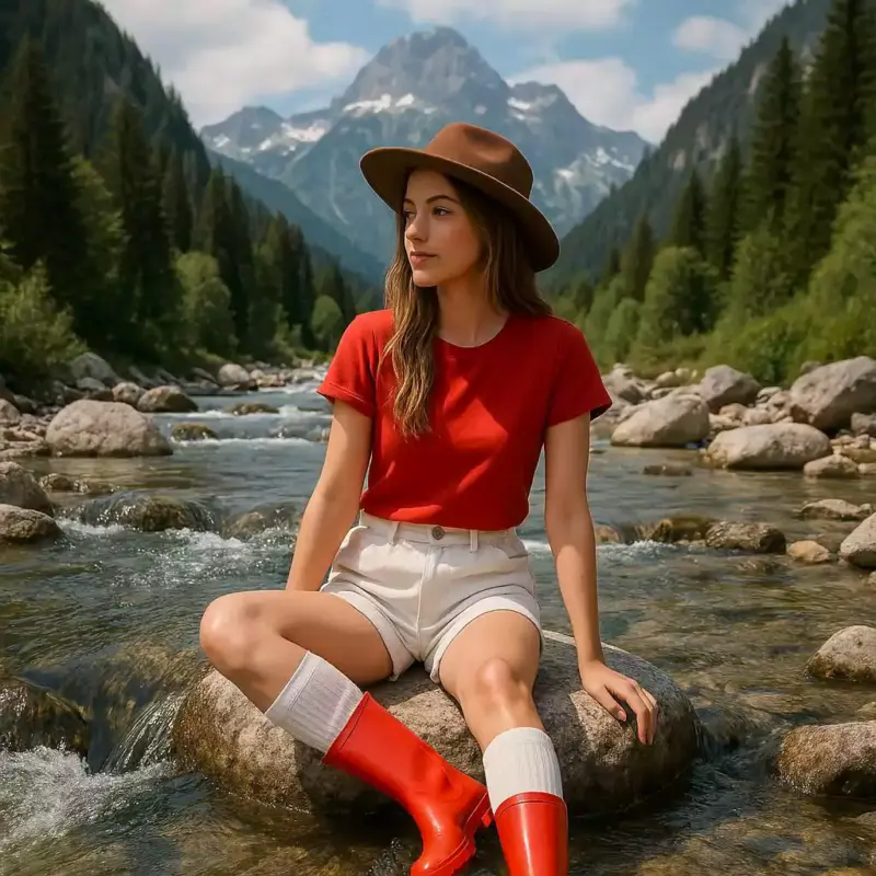 Sind Gummistiefel wasserdicht? (Foto: AI)